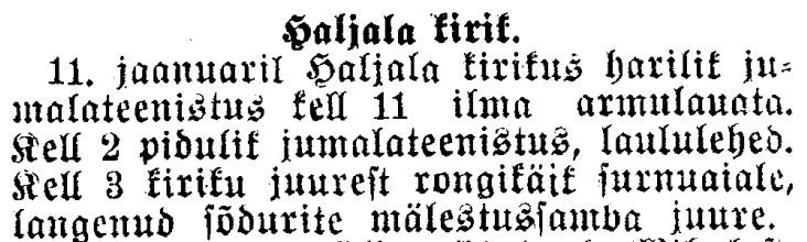 "Virumaa Teataja" 10.01.1931