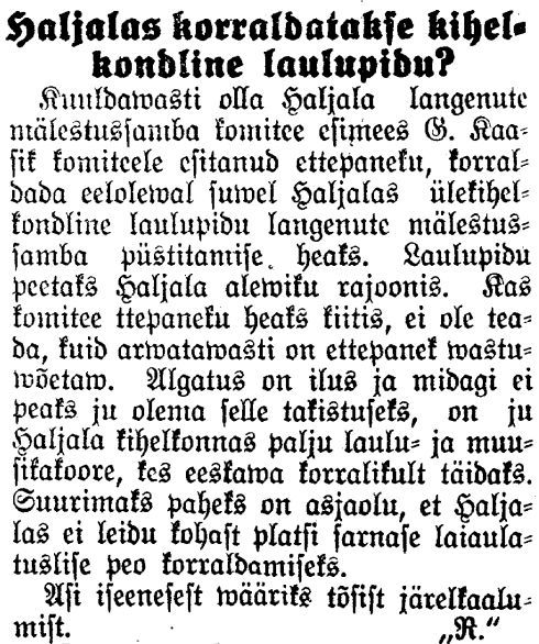 "Virumaa Teataja" 26.02.1929