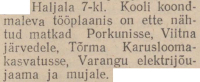 „Punane Täht“ 24.05.1952