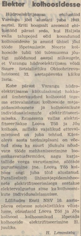 „Talurahvaleht“ 20.04.1950