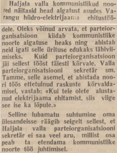 „Viru Sõna“  21.08.1947