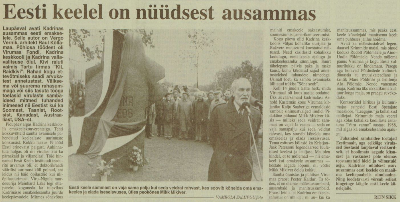 Eesti Sõna, 23.05.1994