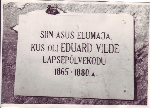 Foto: Eduard Vilde muuseumi kogust. 