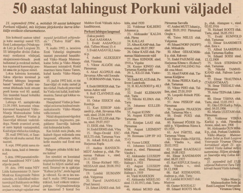 Päevaleht, 20.09.1994