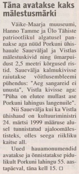 "Virumaa Teataja" 21.09.1999