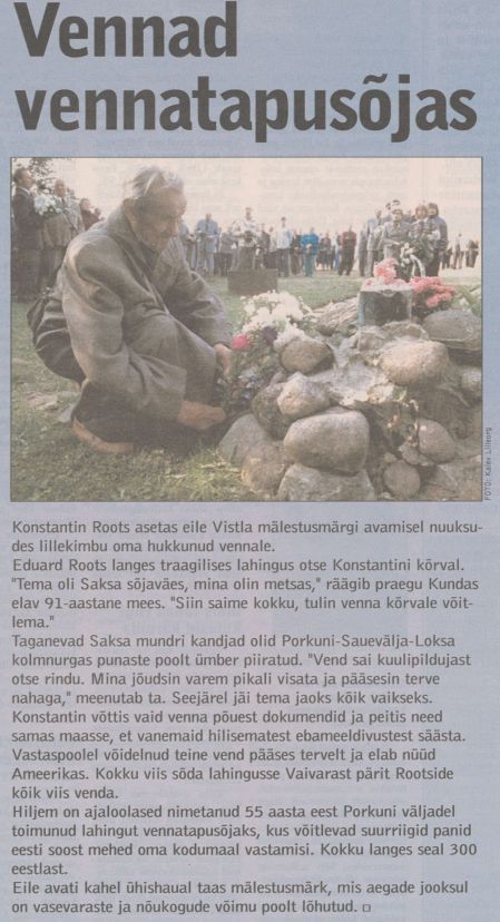 "Virumaa Teataja" 22.09.1999