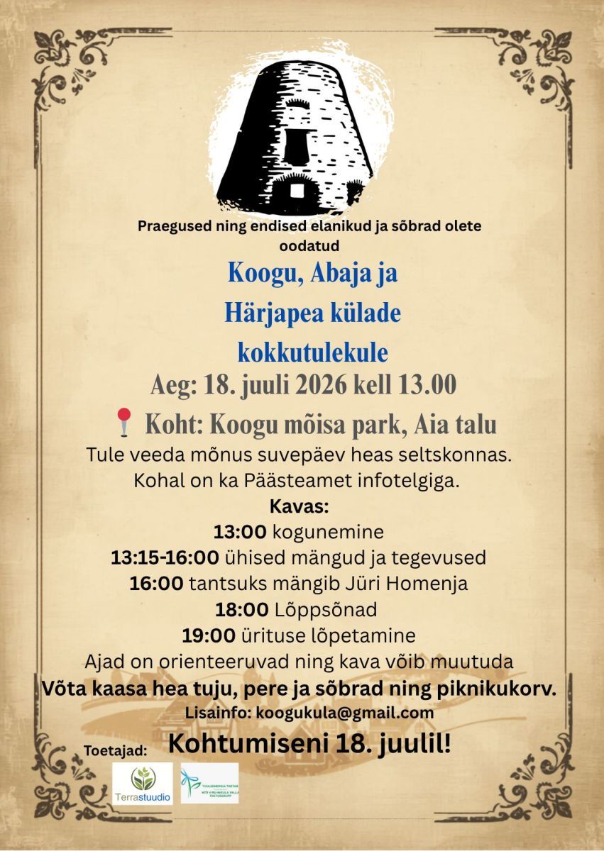 Külade kokkutuleku plakat